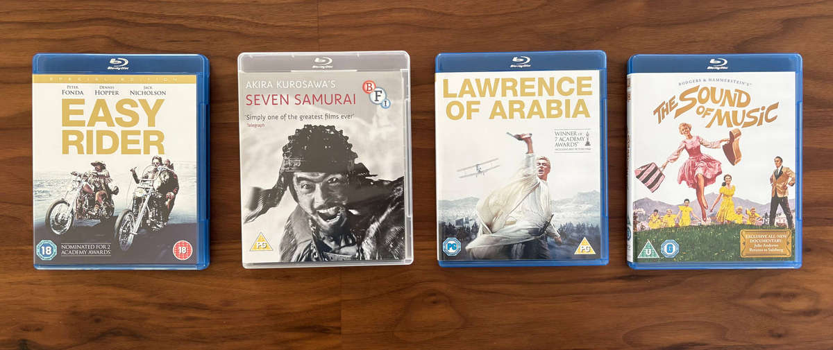 Classic Film Blu-ray Bundle