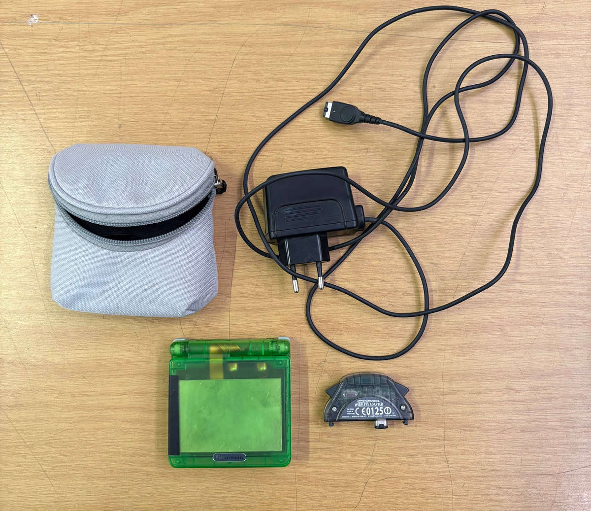 Nintendo Game Boy Advance SP (reshelled & IPS Screen) Console with Accessories