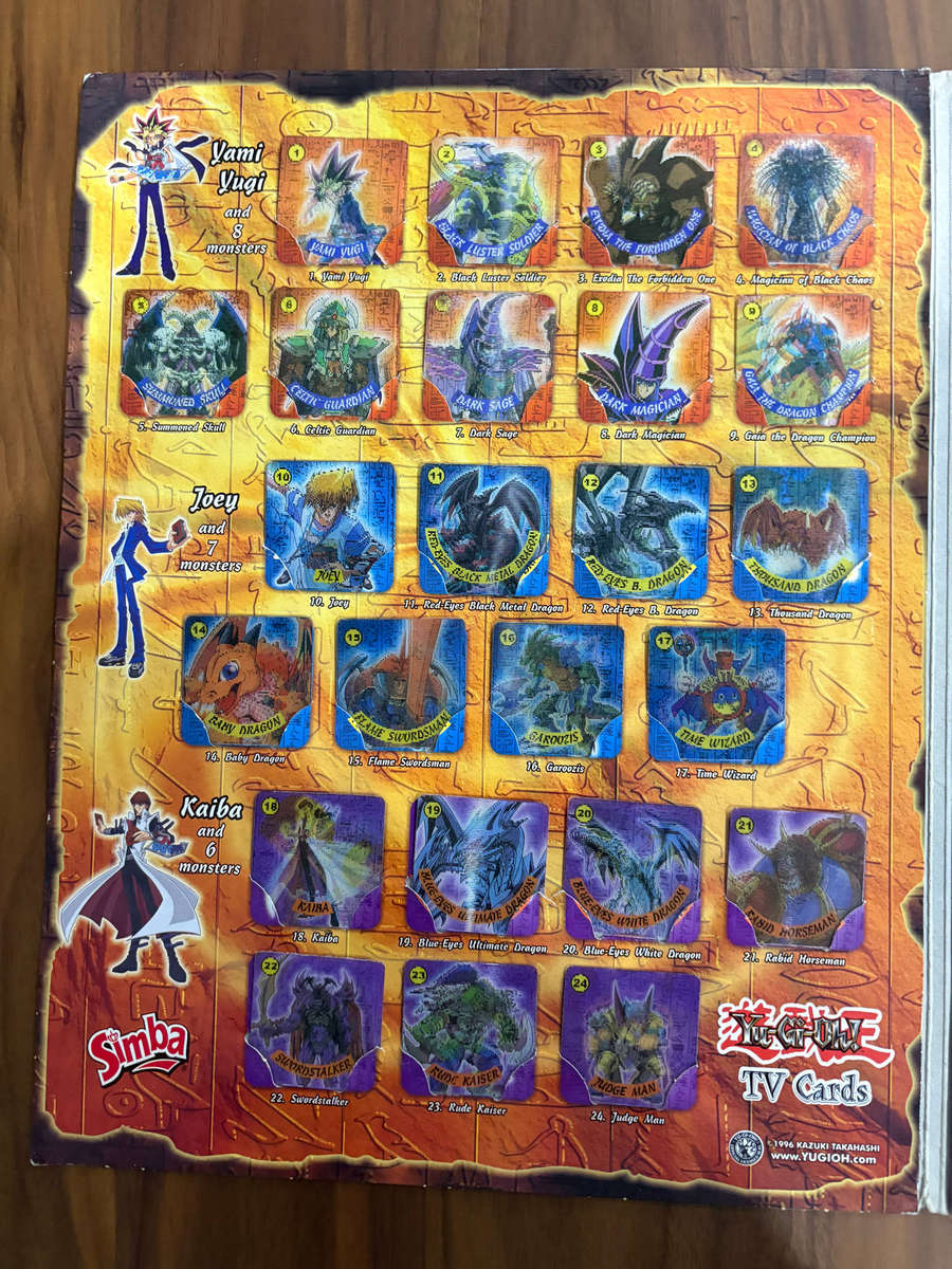 Yu-Gi-Oh! TV/Tazo Album - Complete with Extas's