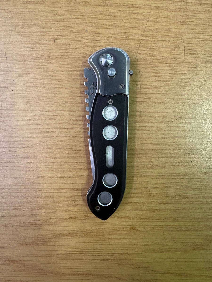 Stainless Steel Side-Opening Switchblade Pocket Knife