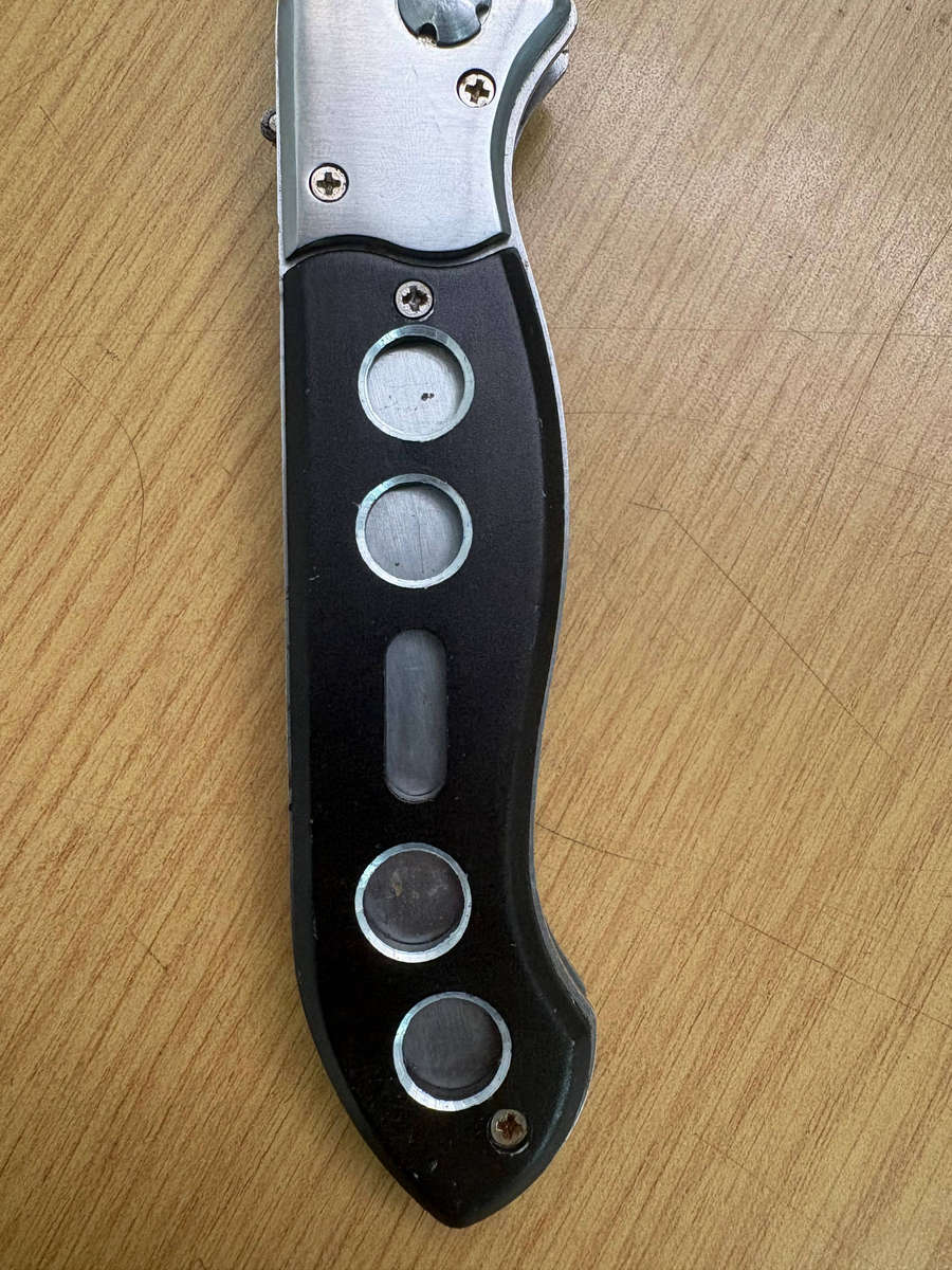 Stainless Steel Side-Opening Switchblade Pocket Knife