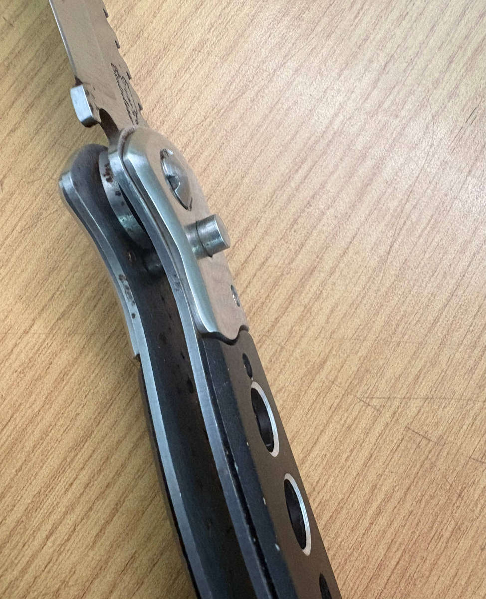 Stainless Steel Side-Opening Switchblade Pocket Knife