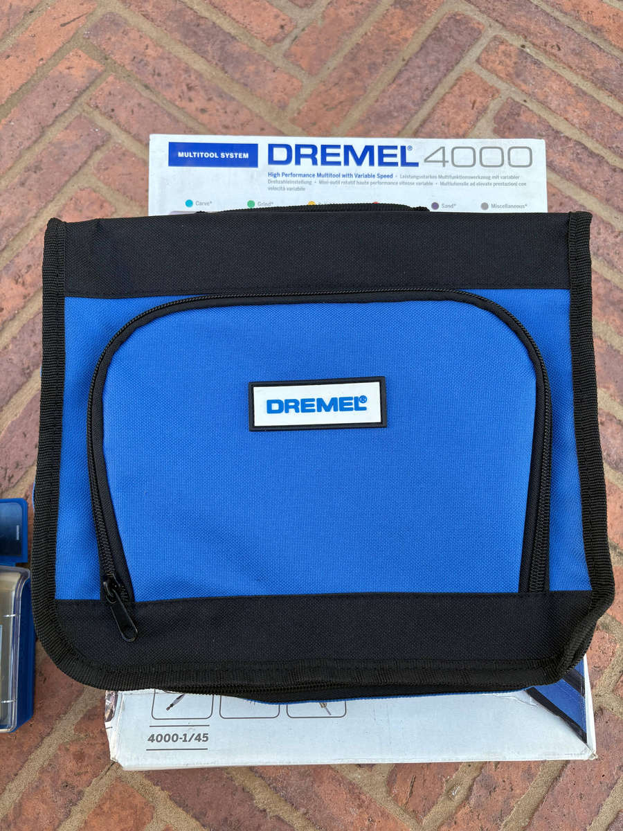 Dremel 4000 Multitool with 45 Accessories + 2 Cleaning/Polishing Sets
