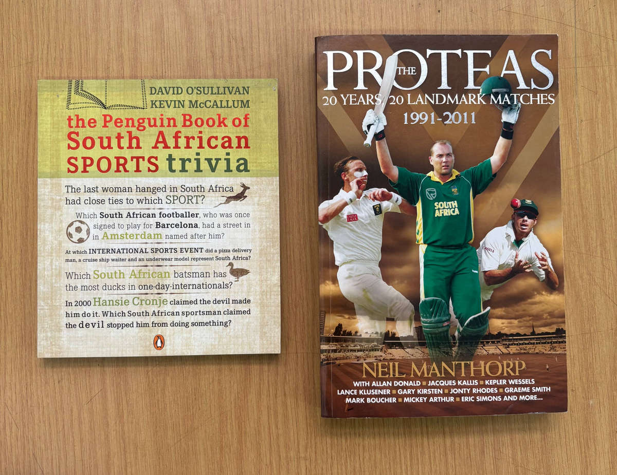 South African Sports Books Bundle