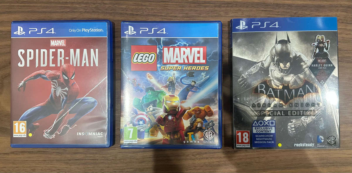 Superhero PS4 Games Bundle