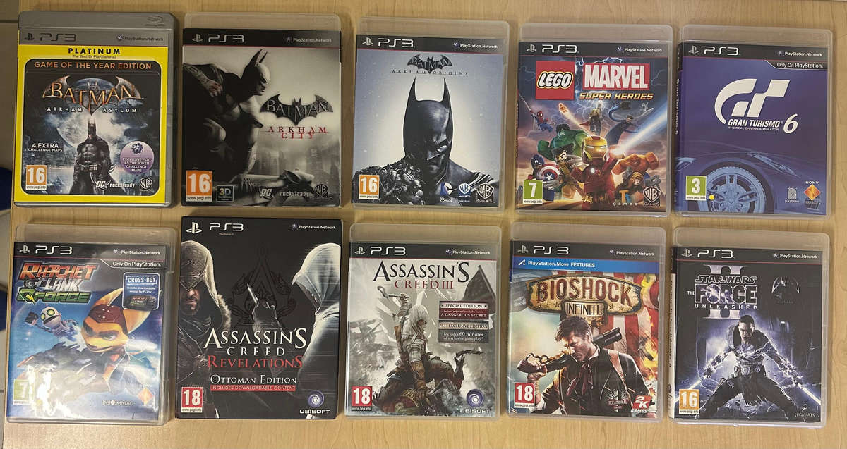 PS3 Games Bundle