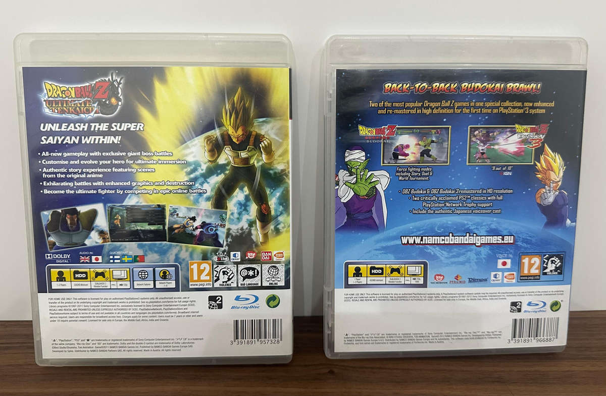 Dragon Ball Z PS3 Games Bundle