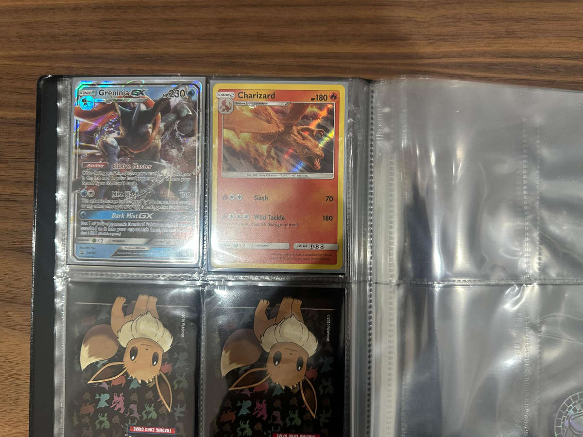 Pokémon Detective Pikachu Card Binder with 16/18 Cards Completed