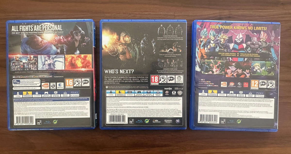 PS4 Fighting Games Bundle