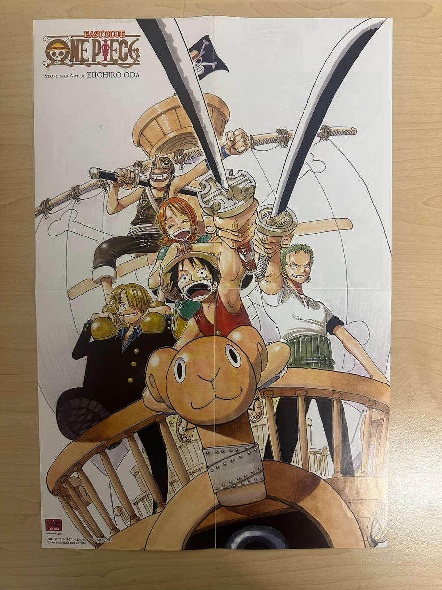 One Piece East Blue and Baroque Works Manga Box Set Volumes 1-23 + Extras