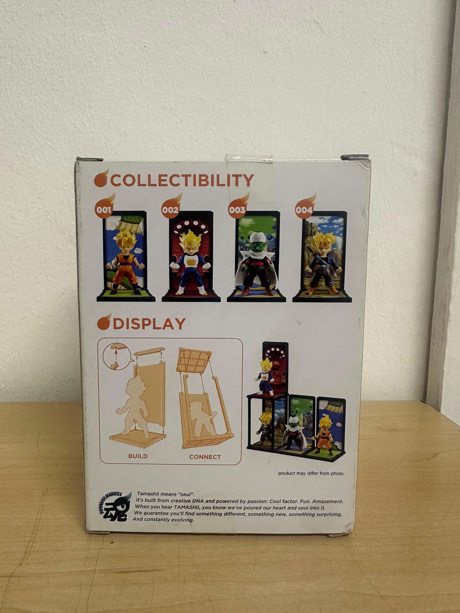 Dragon Ball Z Super Saiyan Son Goku Tamashii Buddies Display Figure