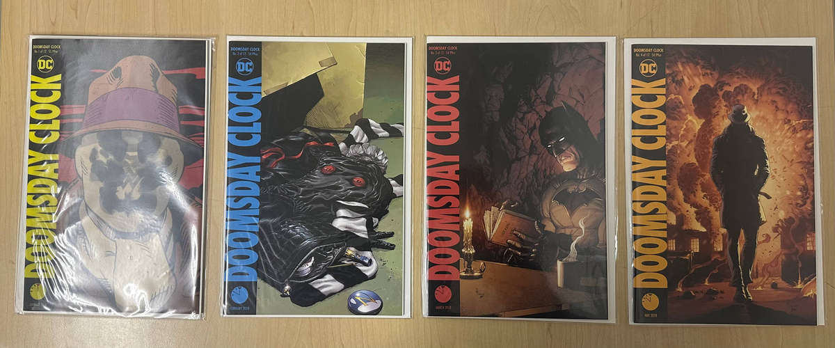 DC Doomsday Clock Comic Book Bundle