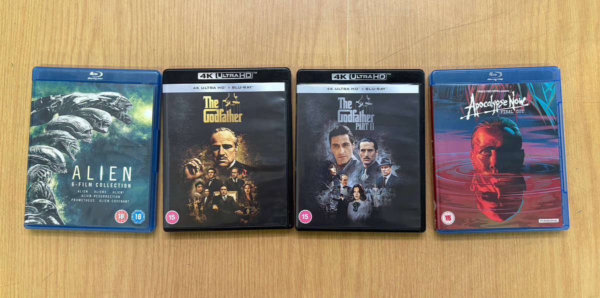 4K + Blu-Ray Bundle (9 Movies in Total)