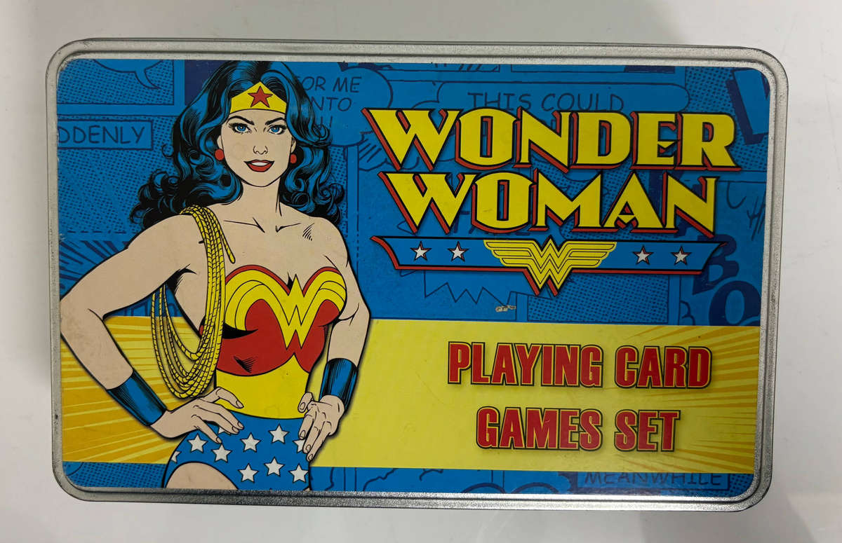 Wonder Woman Playing Card Games Set