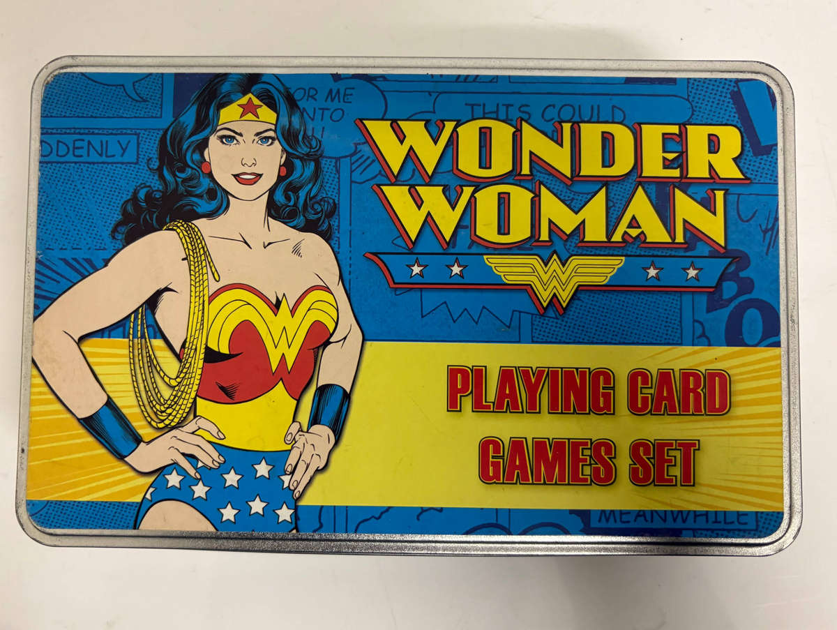 Wonder Woman Playing Card Games Set