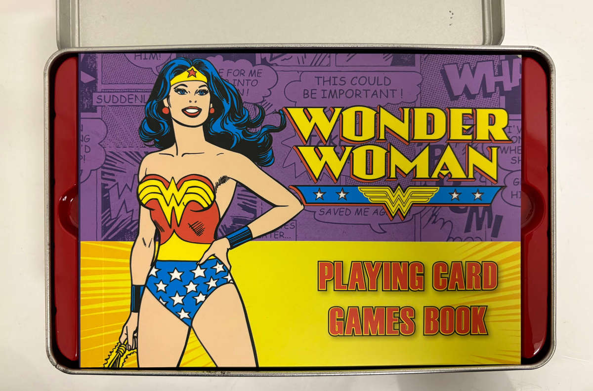 Wonder Woman Playing Card Games Set