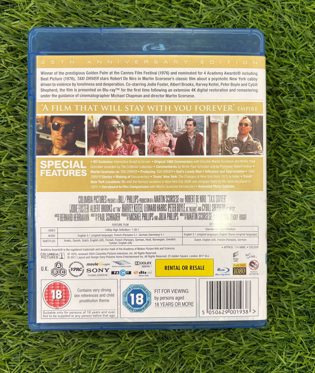 Taxi Driver Blu-Ray