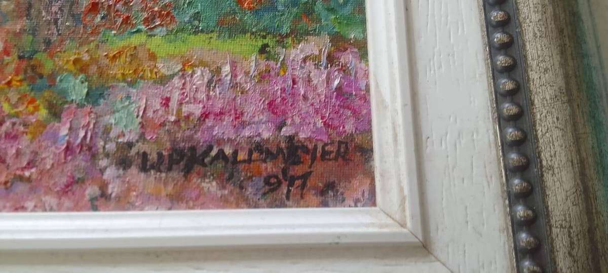 Beautiful Framed Oil on canvas by South African Artist