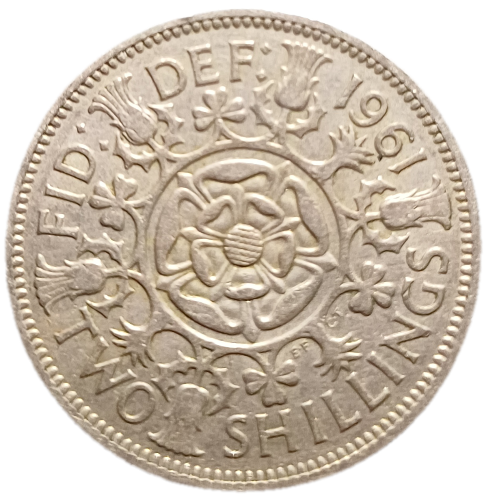 1961 GB Two Shillings