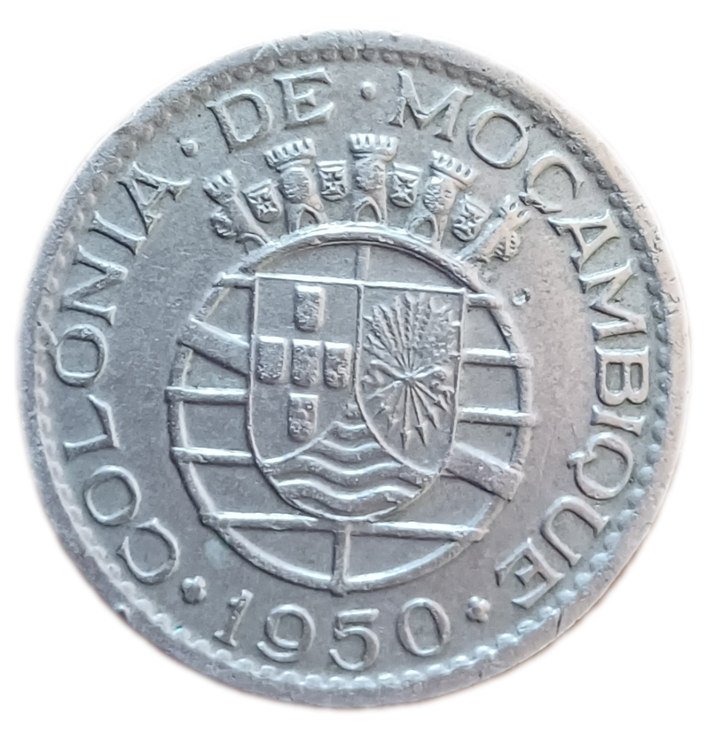 1950 Mocambique One Escudo
