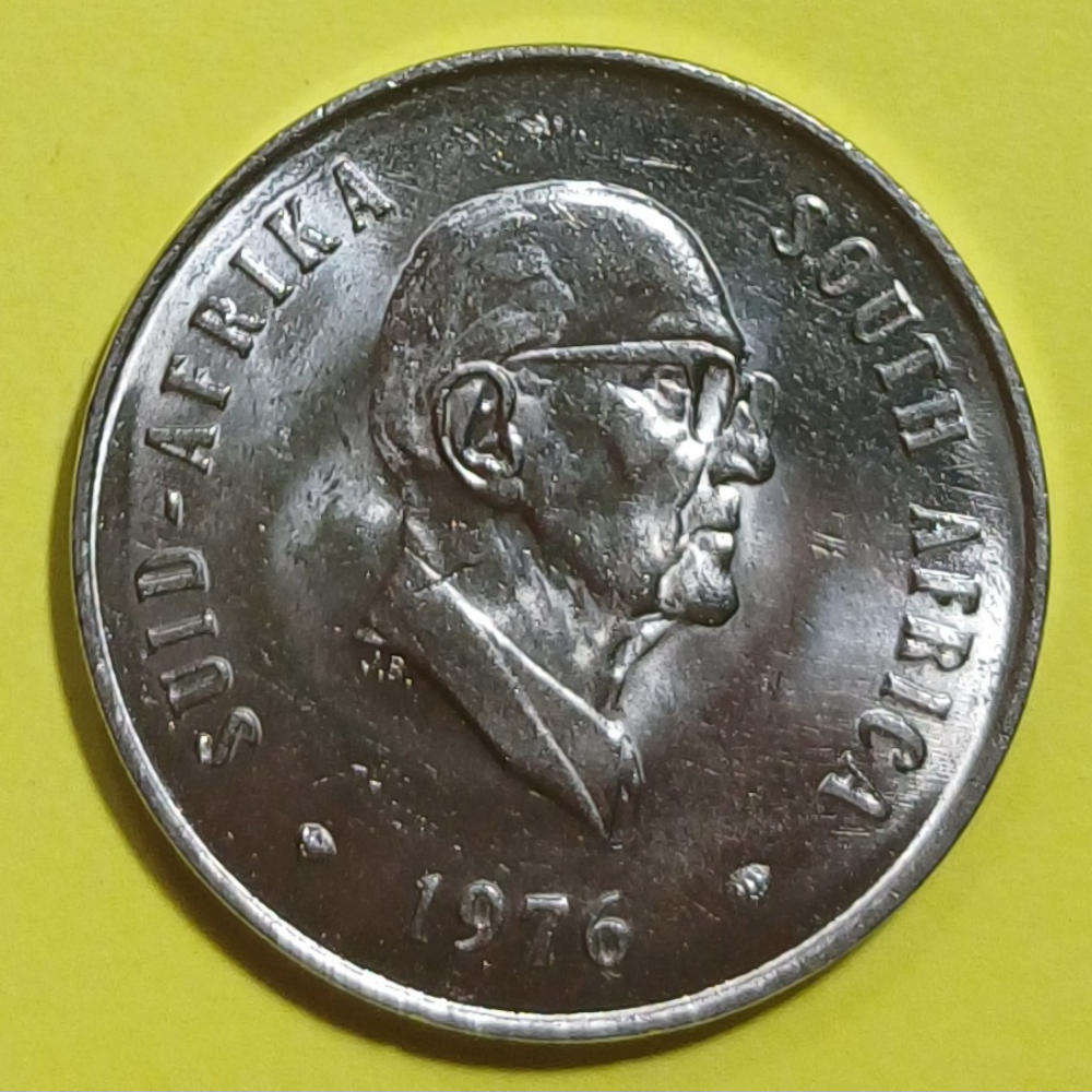 1976 SA 20 Cent (Eng)