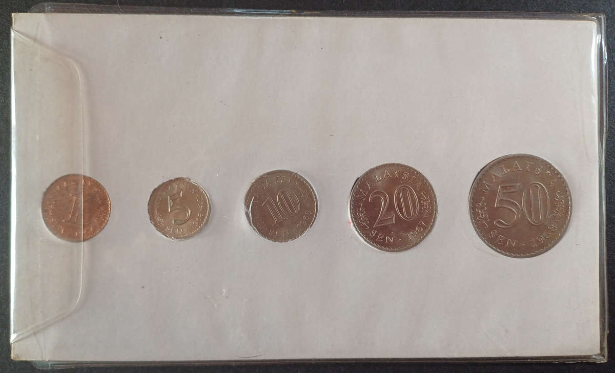 Malaysia Coin Set (1967 & 1968)