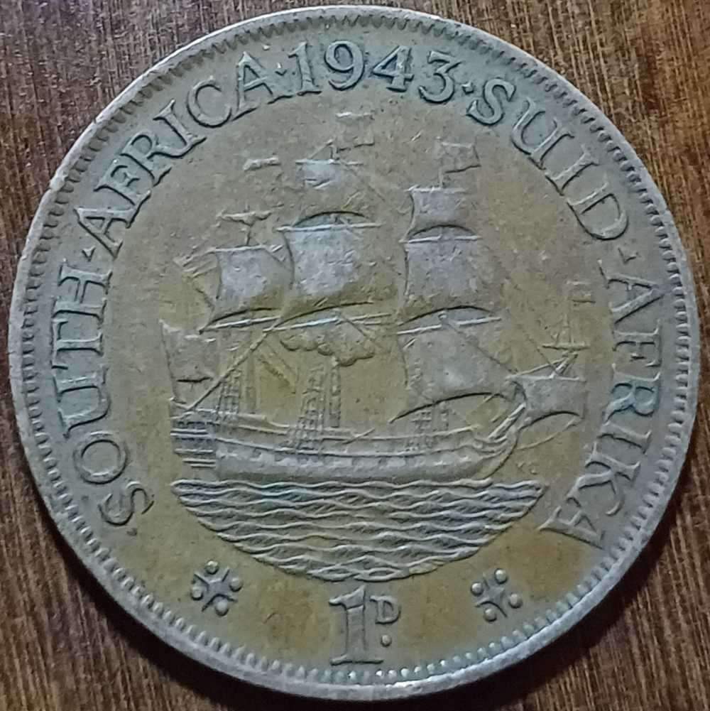 1943 SA Union 1  Penny