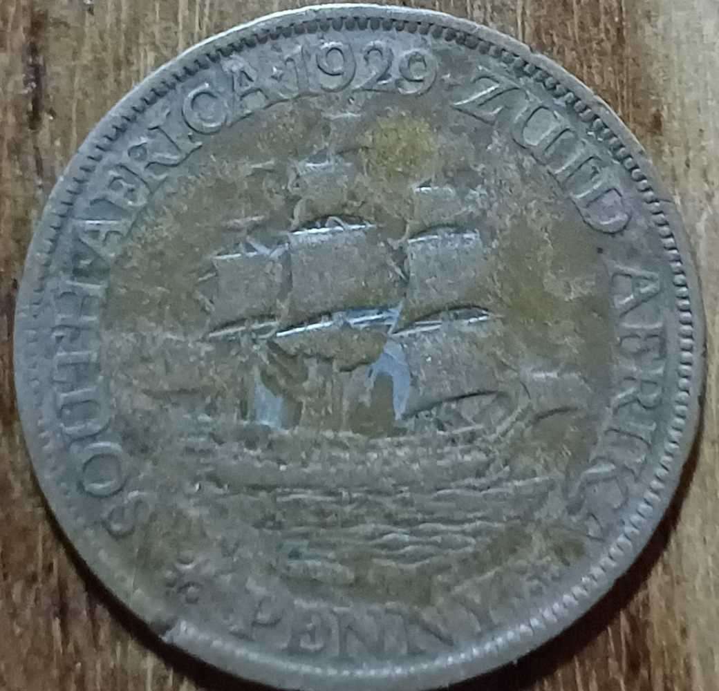 SA Union 1 Penny 1929