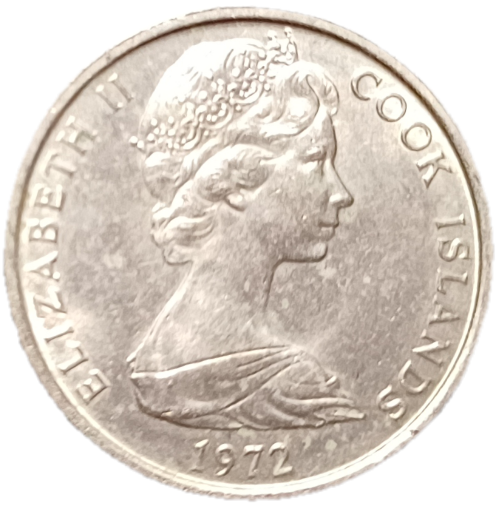 1972 Cook Islands 5 Cents