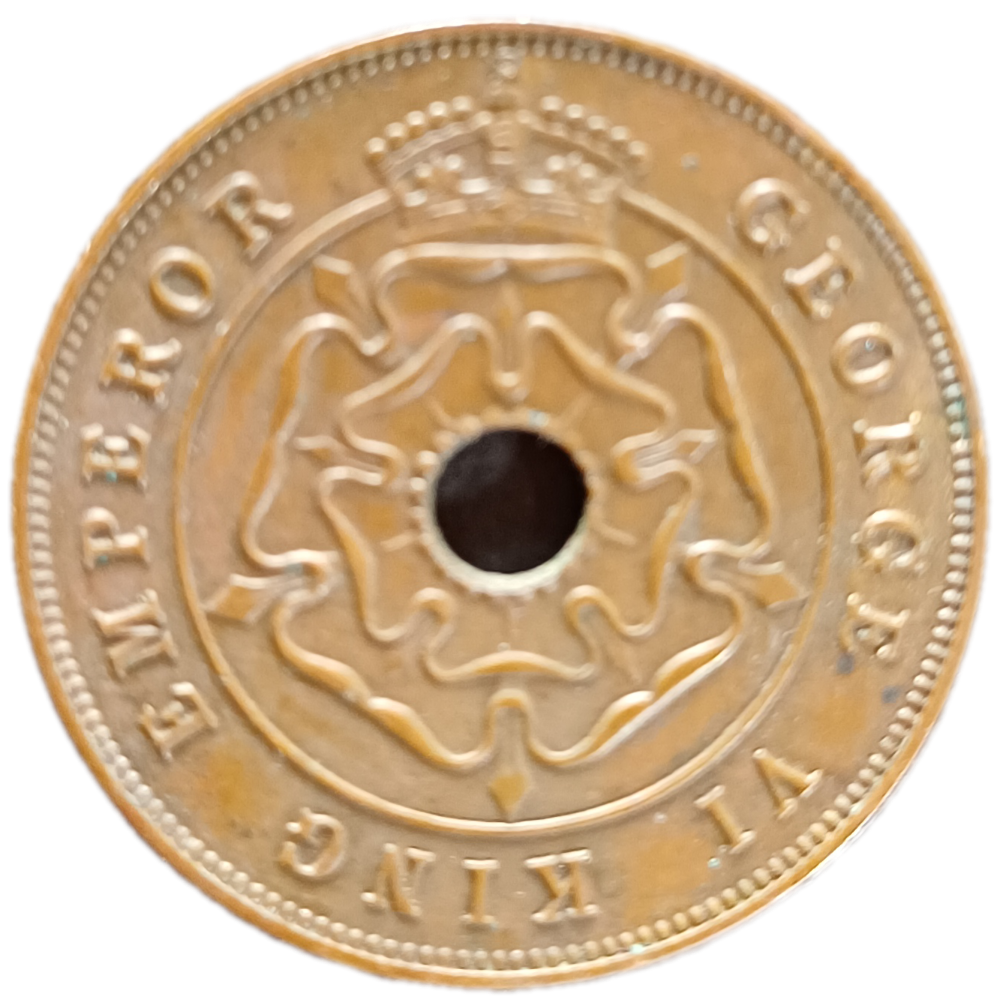 1947 Southern Rhodesia Penny