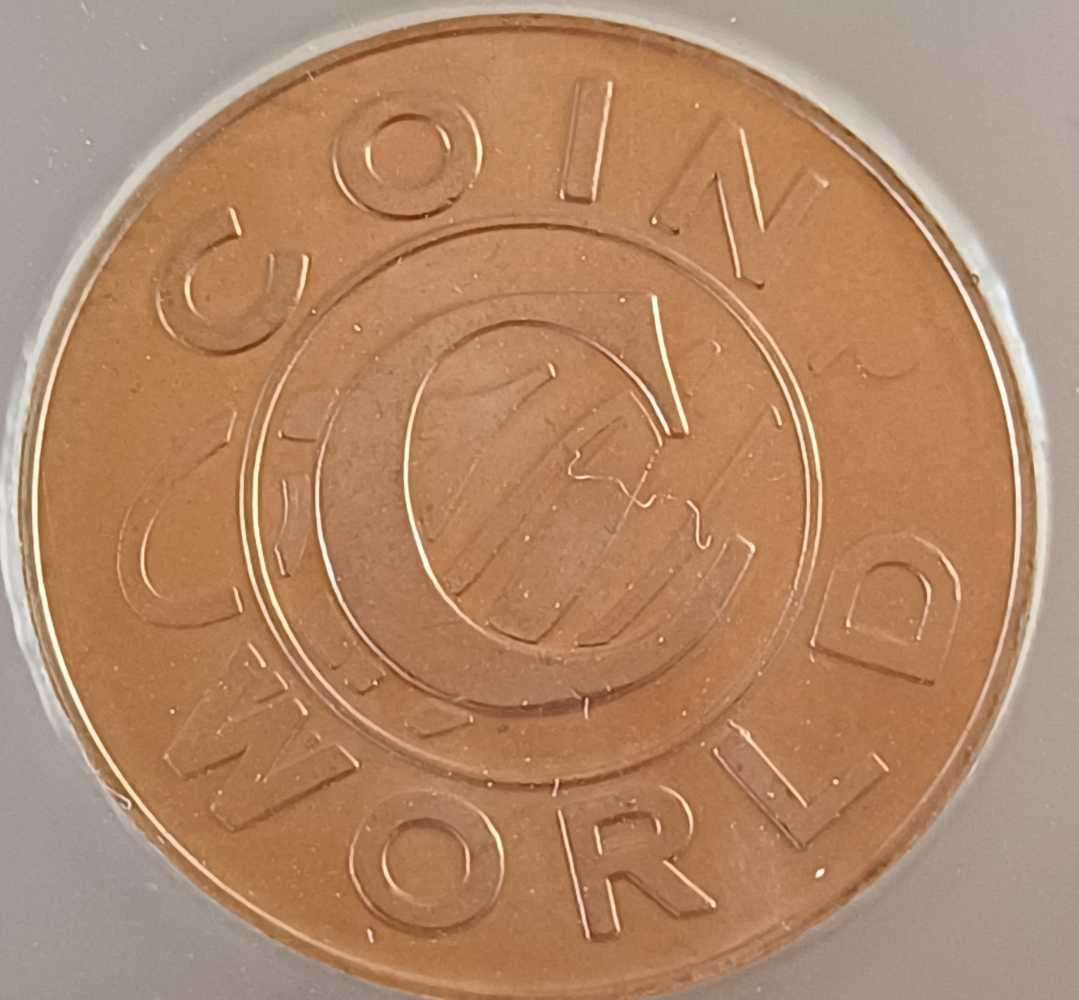 SA MINT Coin, 1999 - World Token MS64