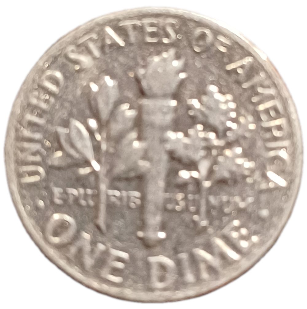 1967 USA One Dime