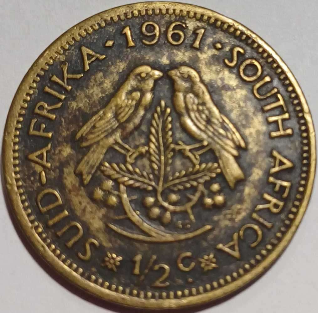 1961 SA Half Cent
