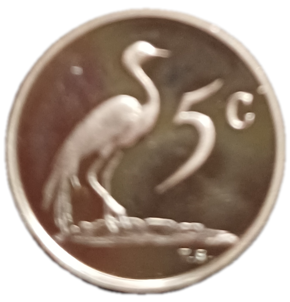 1971 SA 5 Cent (UNC)