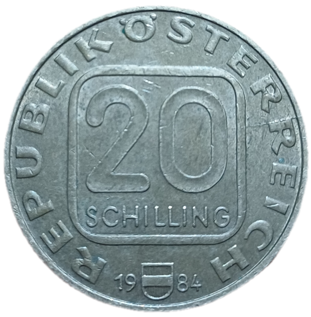 1984 Austria 20 Shillings
