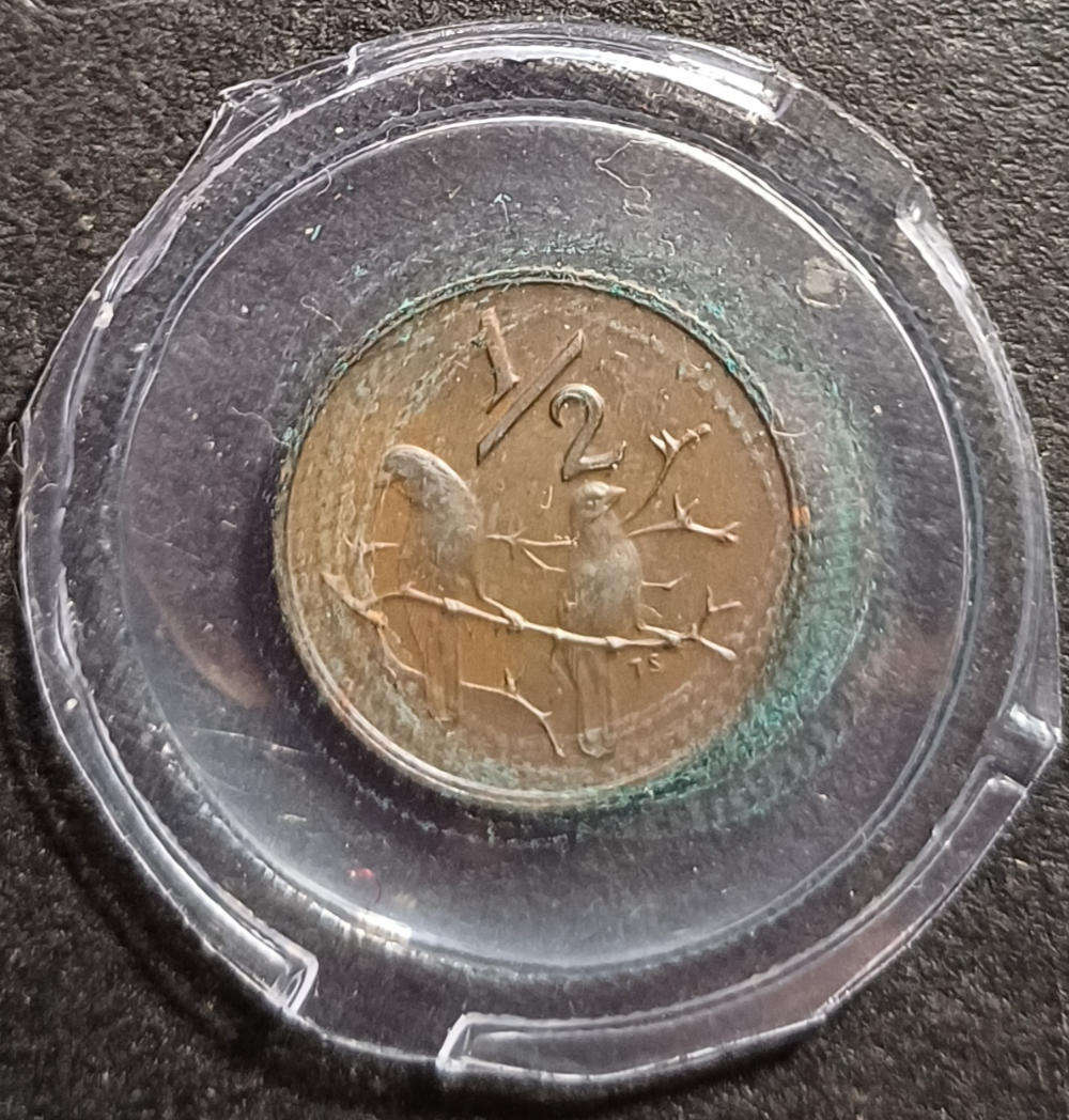 1970 SA ½ Cent (UNC)