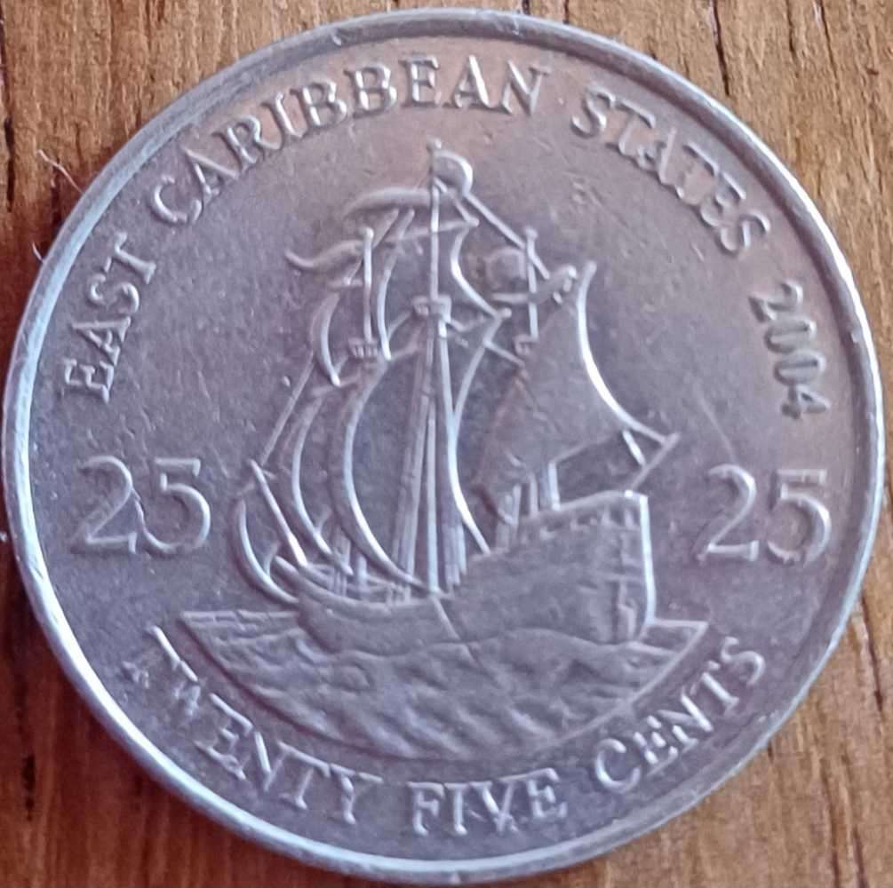 East Caribbean States 25 Cents