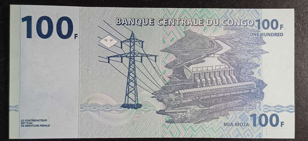 Bank of Congo - 100 Francs (UNC)