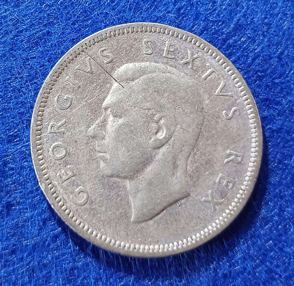 1952 Union 2 Shillings