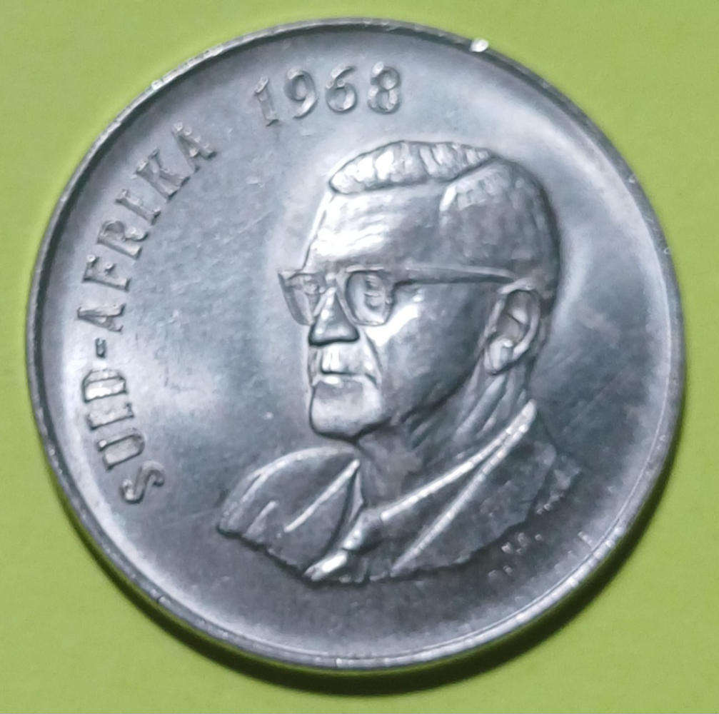 1968 SA 50 Cent (Afrikaans)