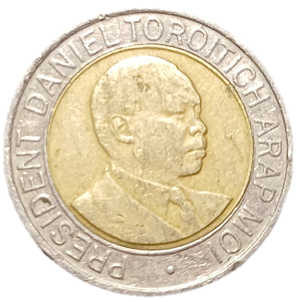 1998 Kenya Twenty Shillings