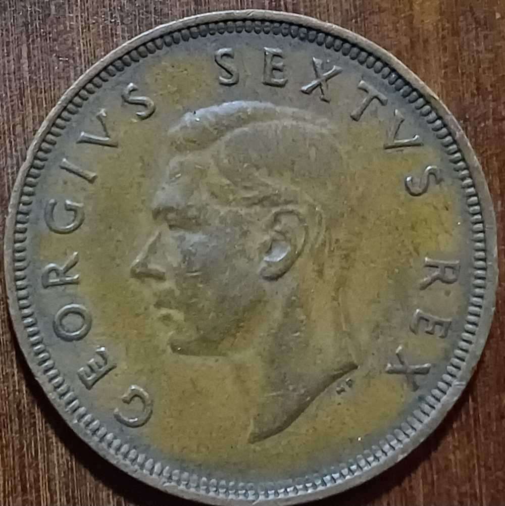 1 Penny SA Union 1950