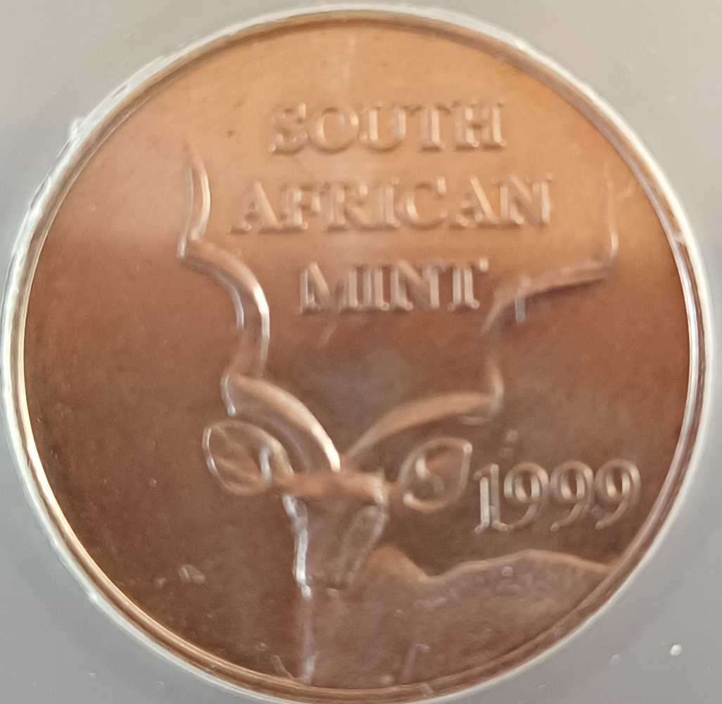 SA MINT Coin, 1999 - World Token MS64
