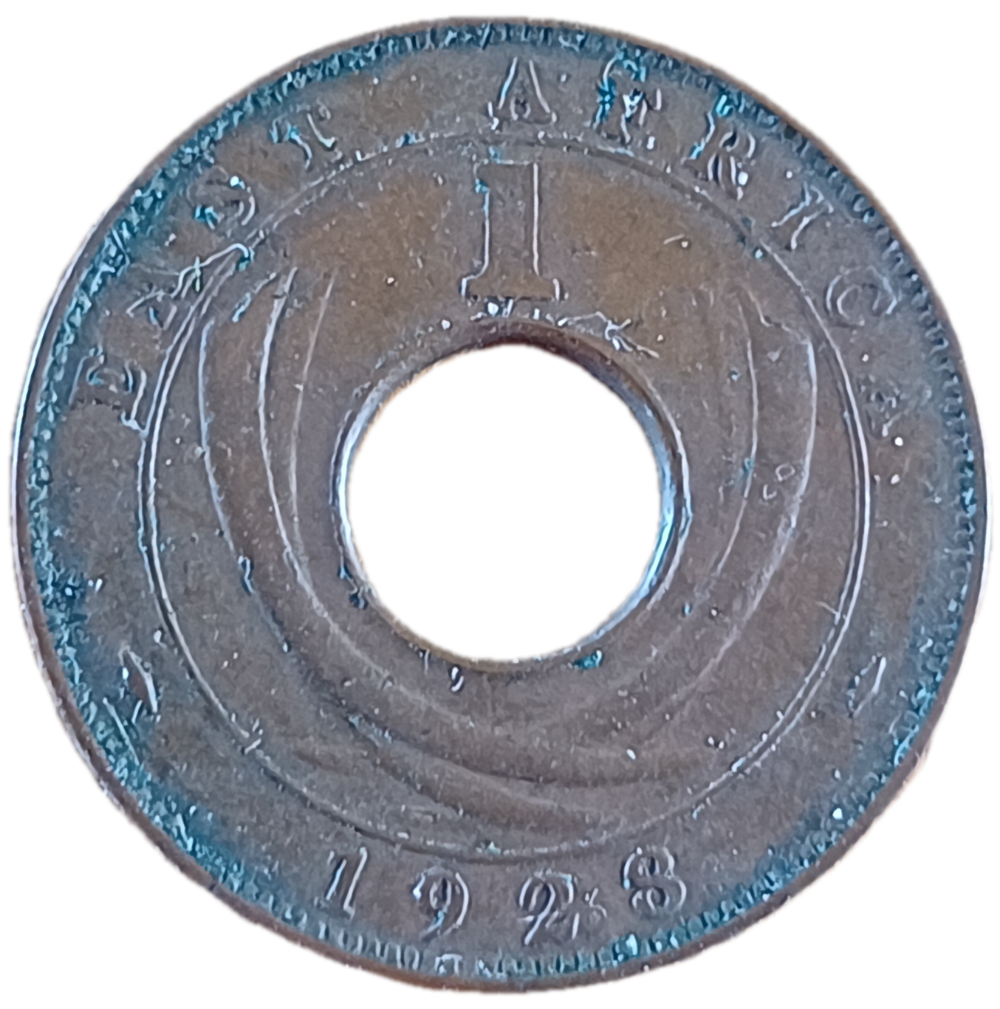 1928 East Africa One Cent