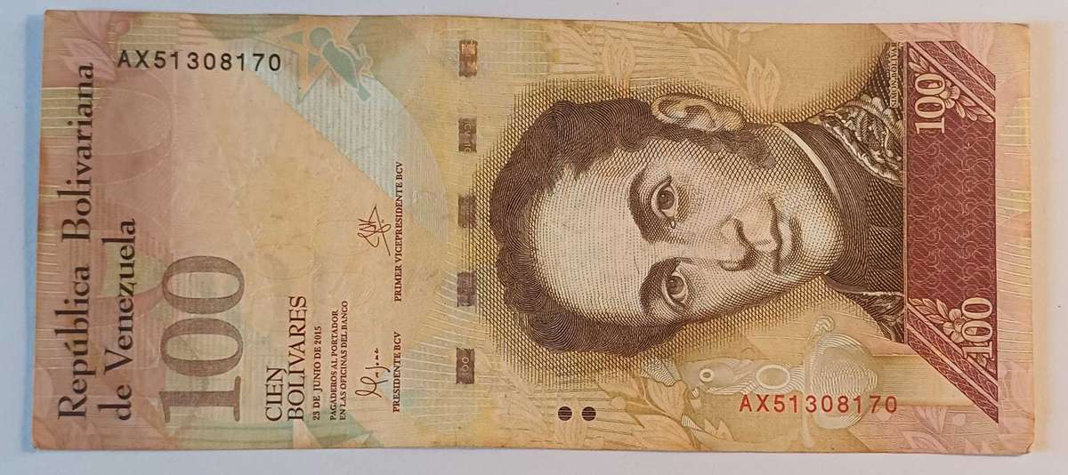 Venezuela Bank Note 100 Bolivares