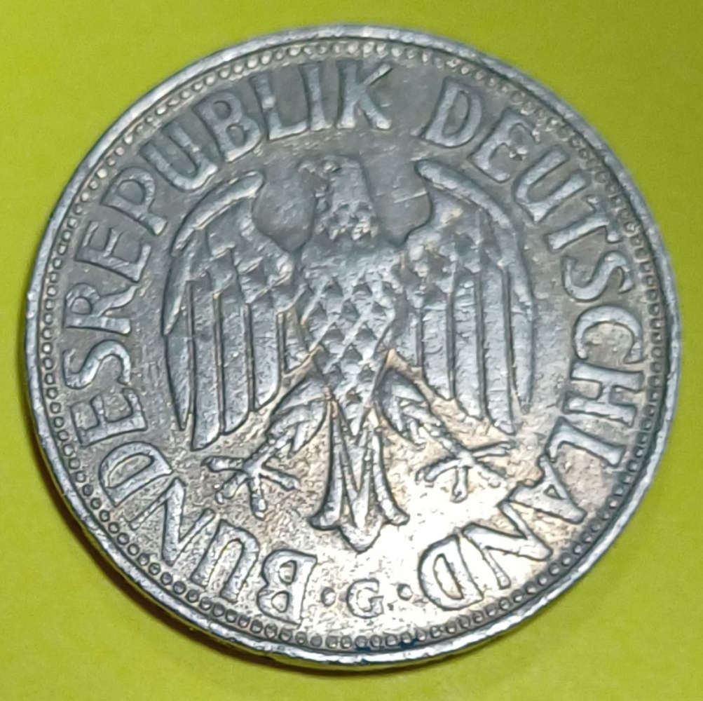 1959 Germany One Deutshe Mark