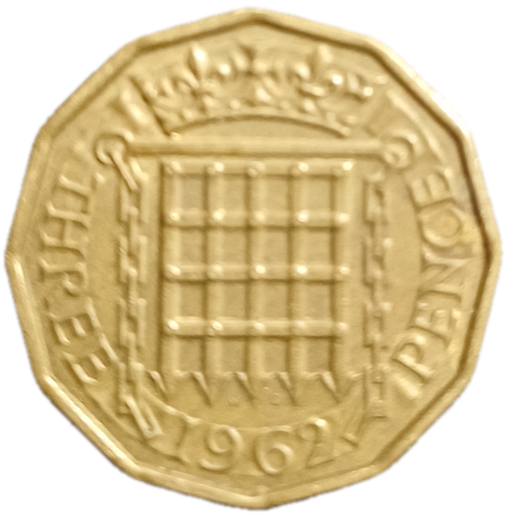 1962 GB 3 Pence
