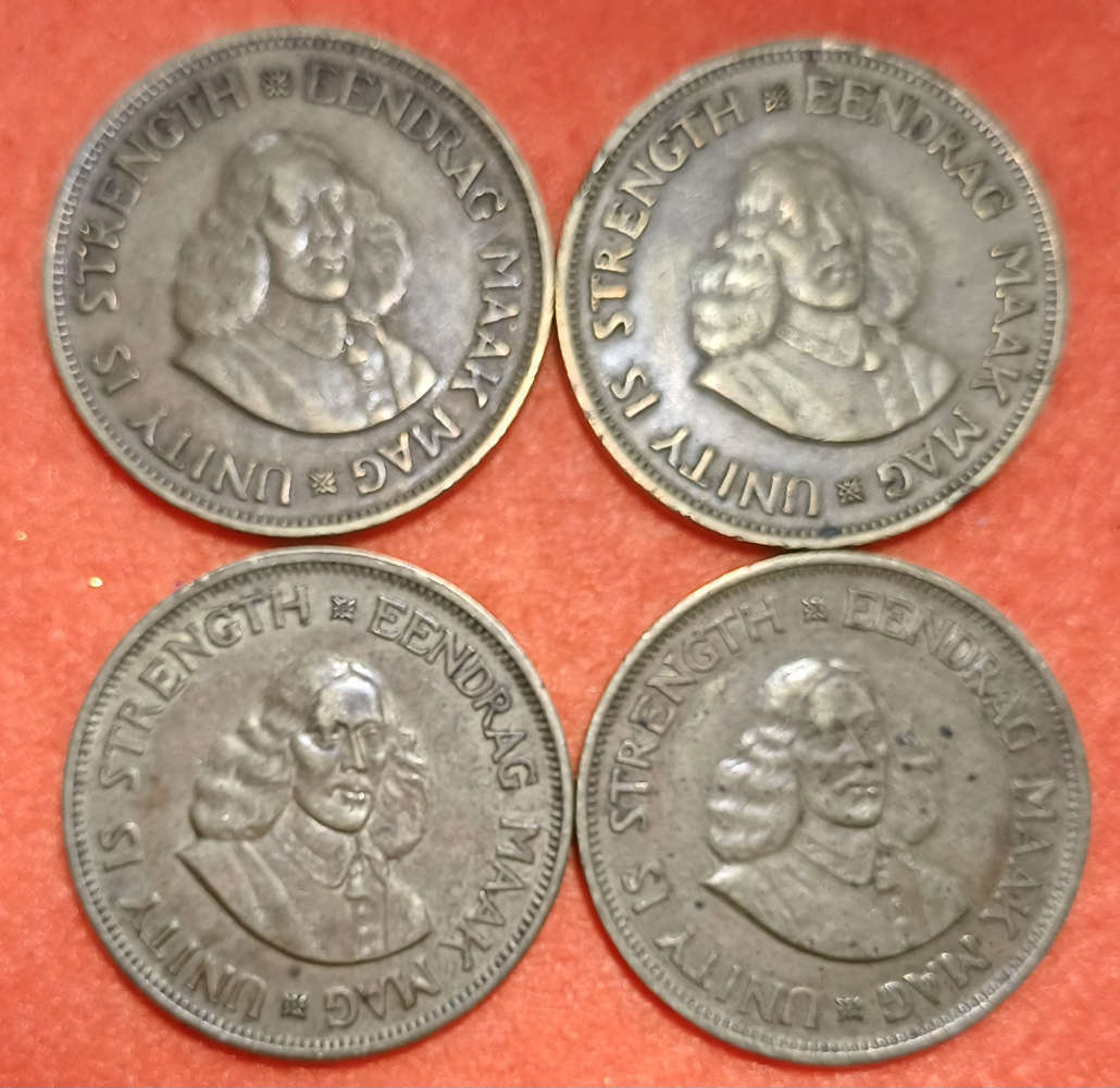 1961 - 1964 SA 1 Cents