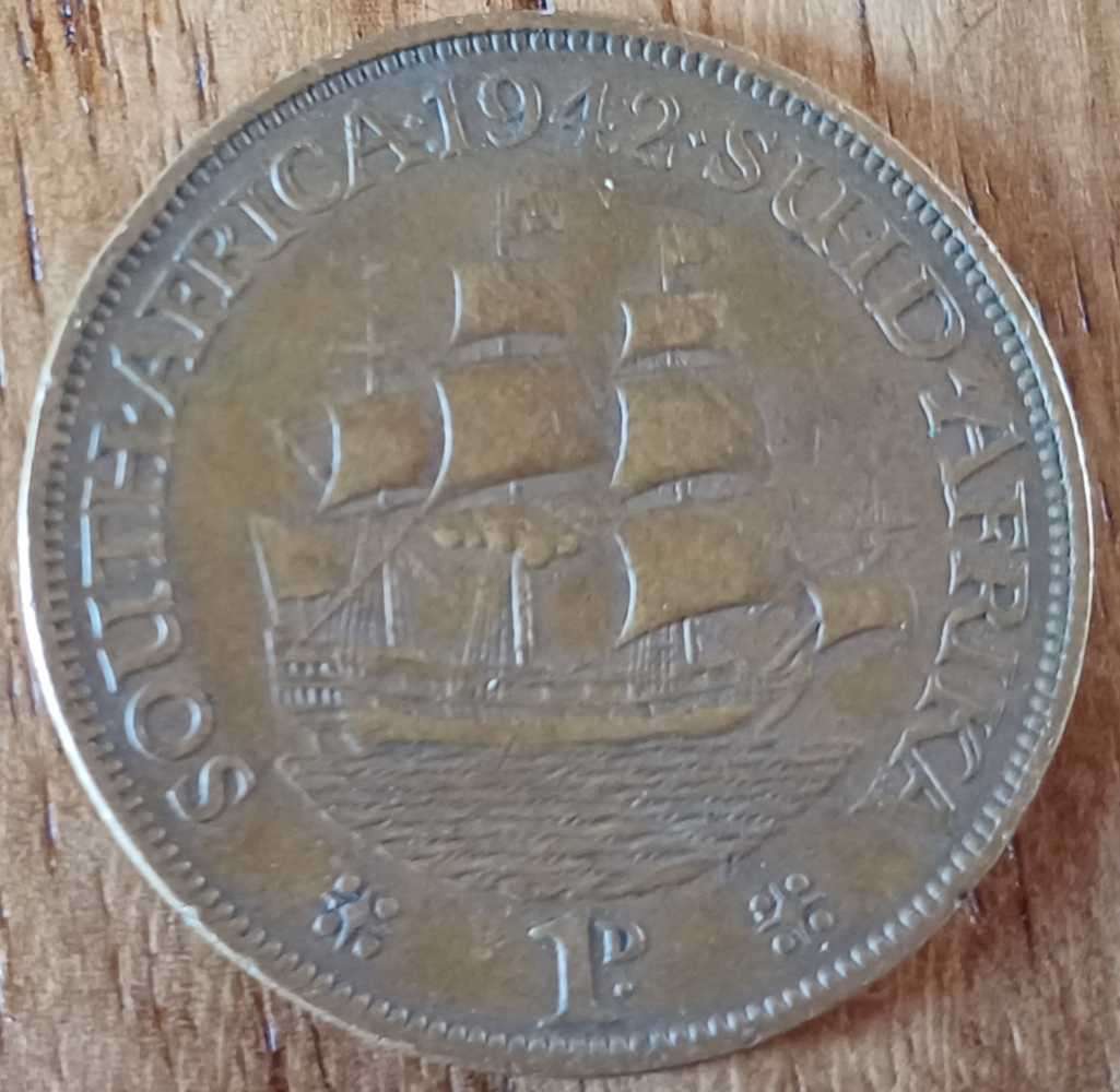 SA Union 1945 - 1 Penny