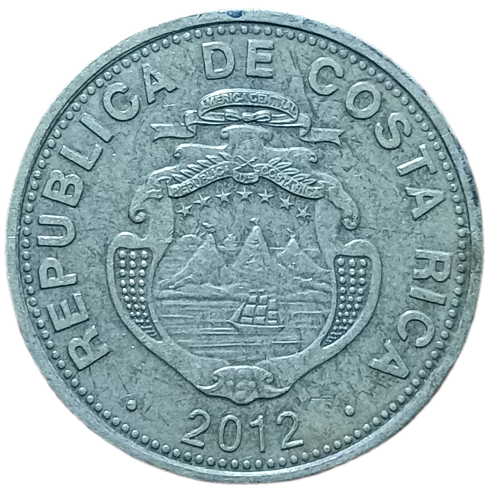 Costa Rica 50 Colones 2012